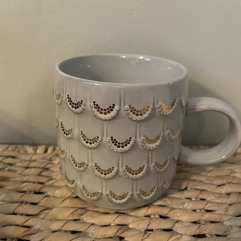 Starbucks‎ 2016 Anniversary  3D Siren Mermaid Scales 10oz Coffee Mug Cup